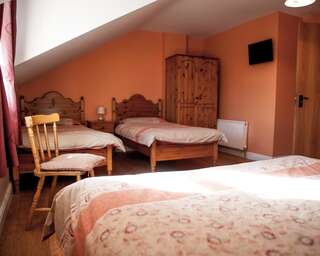 Отели типа «постель и завтрак» Slieve League Lodge Carrick Четырехместный номер с собственной ванной комнатой-3